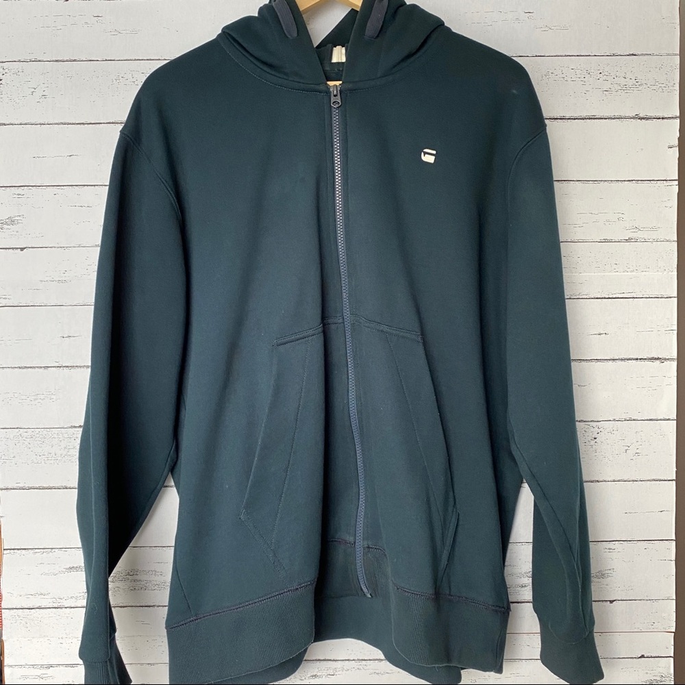 Men's G-Star Raw Hooded Sweatshirt - Zipper Hoodie